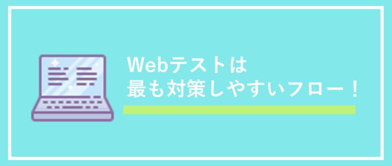 Webテスト対策を始める前に