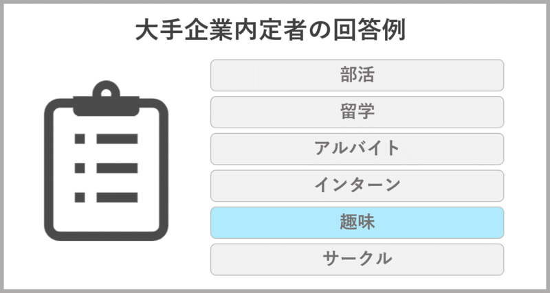 行動力の自己PR例文 趣味