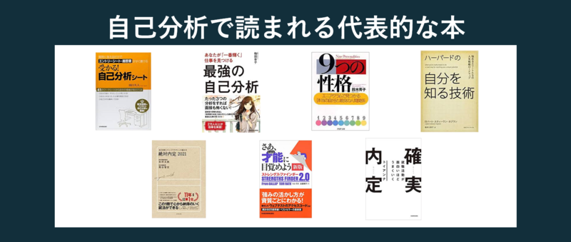 自己分析に役立つ本(書籍)