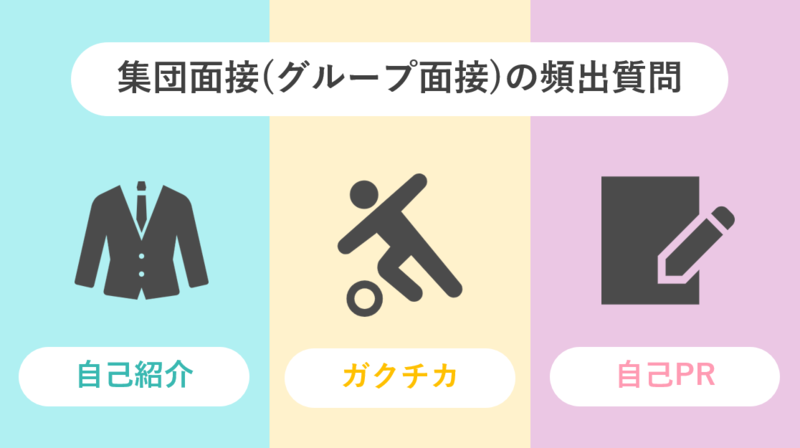 集団面接(グループ面接)の頻出質問