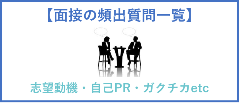 面接の頻出質問