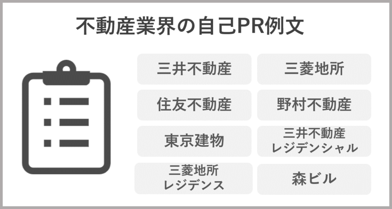 不動産業界の自己PR例文