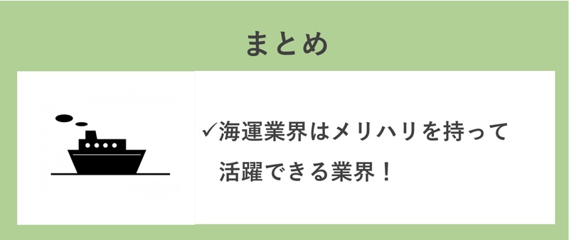 海運業界まとめ