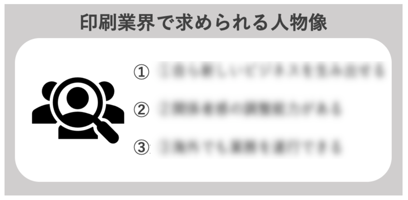 印刷業界で求められる人物像とは