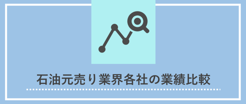 石油元売り業界各社の業績比較