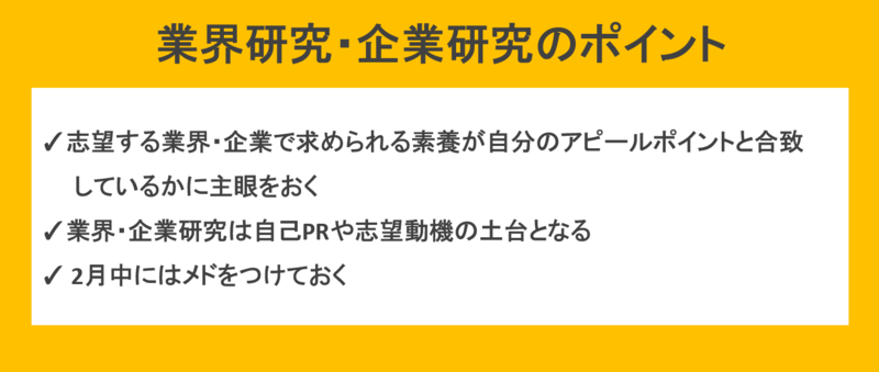 業界研究と企業研究のやり方