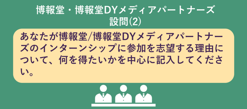 博報堂・博報堂DYパートナーズのインターンES設問