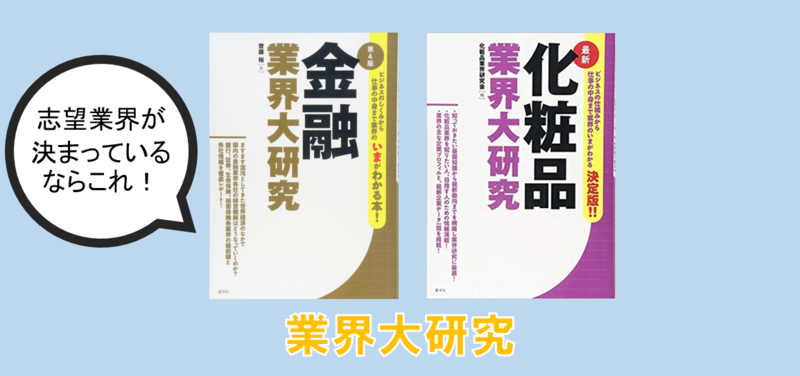 業界研究の本
