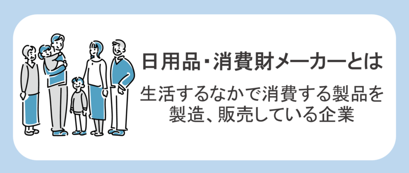 日用品・消費財メーカーとは