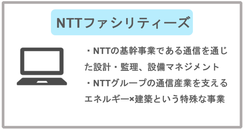 NTTファシリティーズとは