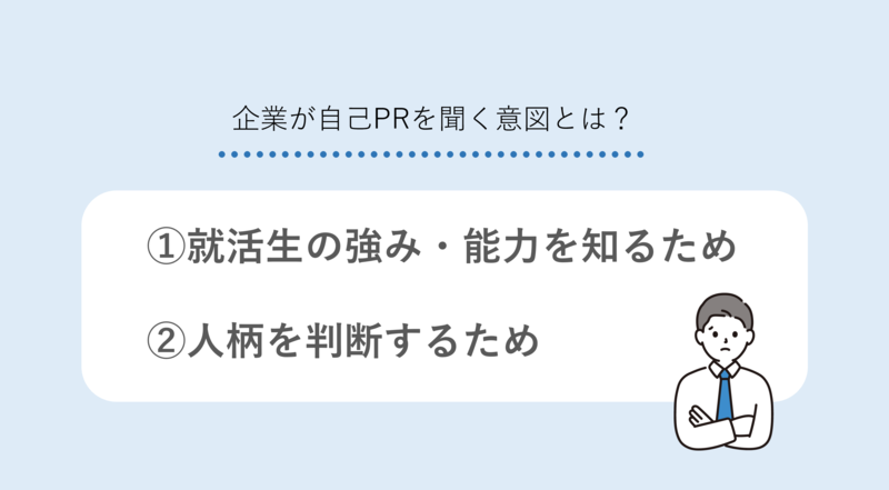 企業が自己PRを聞く意図とは