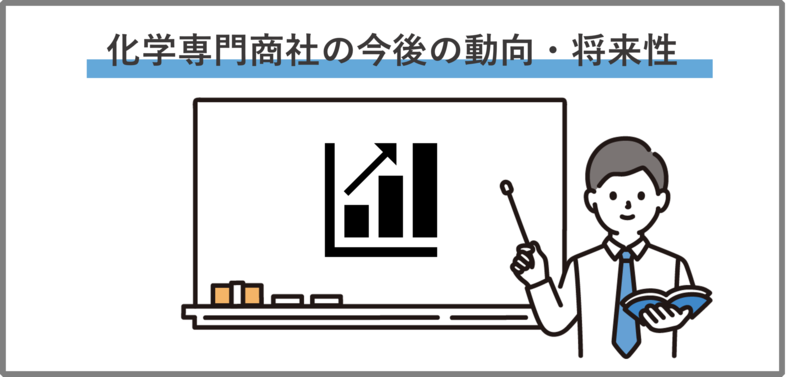 化学専門商社の今後の動向・将来性
